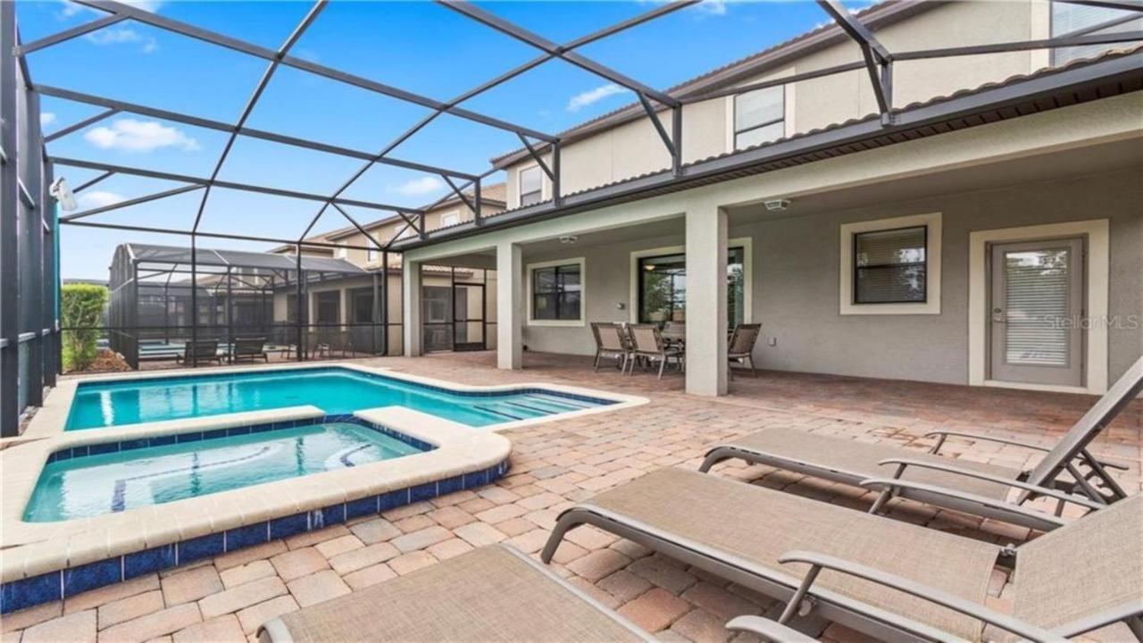 Rolling Skies 9Br Pool & Spa Near Disney Davenport Exterior photo
